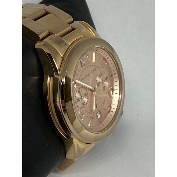 Michael Kors Mercer MK5727 Womens Stainless Steel Analog Dial Quartz Watch OP739 - Picture 5 of 12